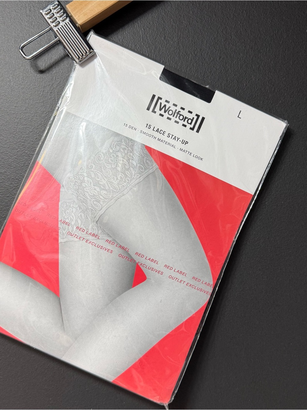Wolford 15 Lace Stay-Up